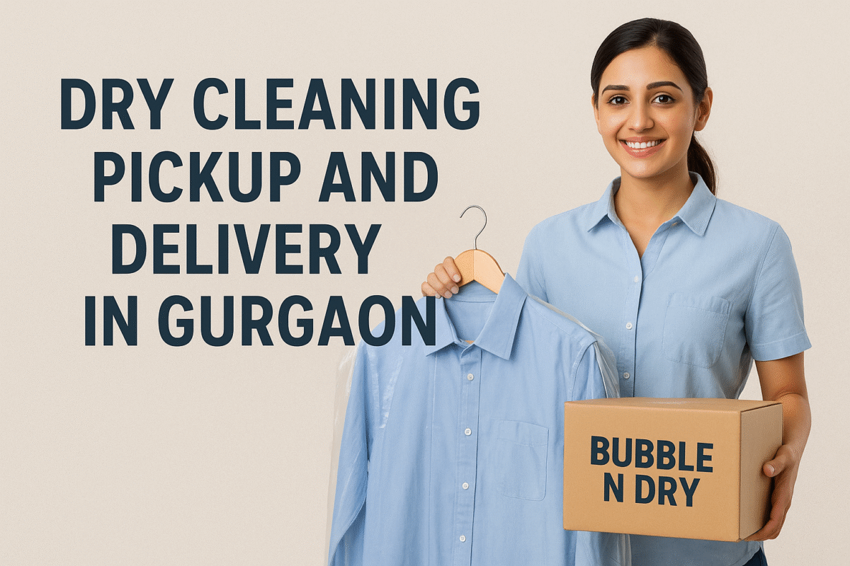 Dry Cleaning Pickup and Delivery in Gurgaon
